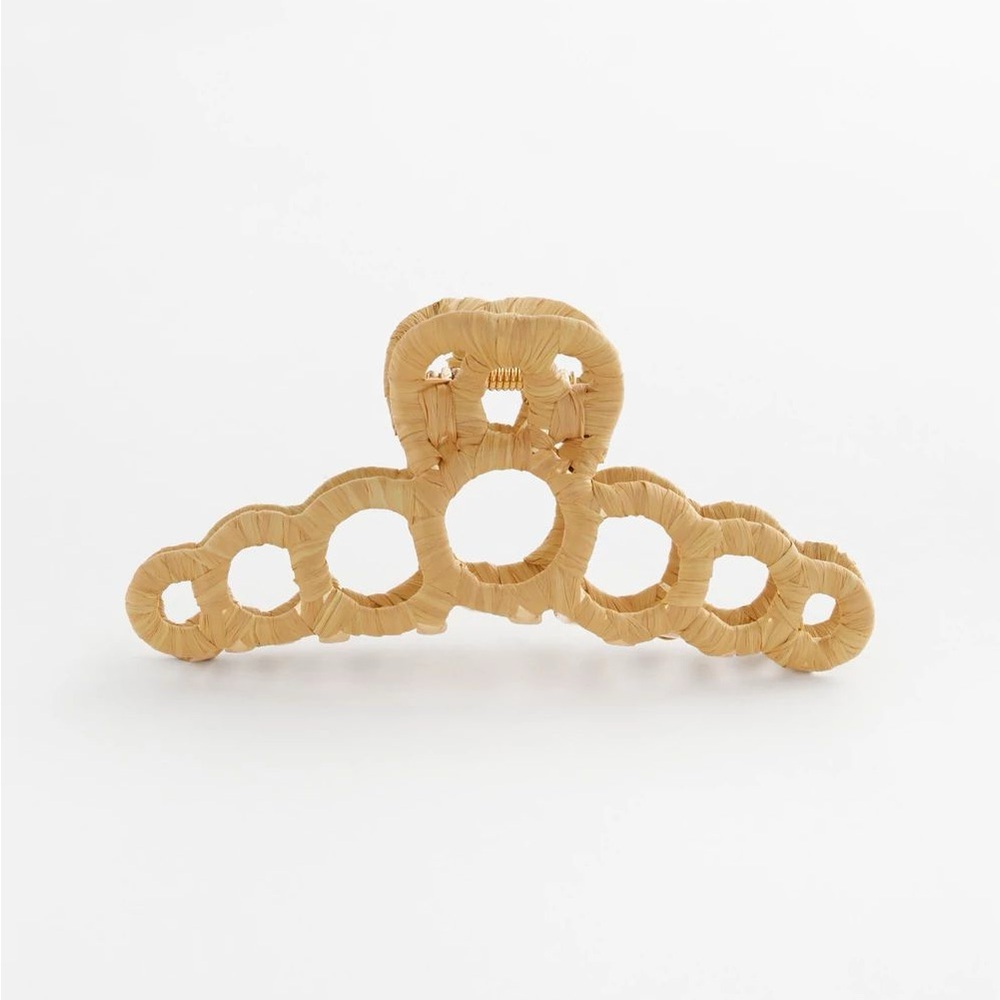 Chico’s Large Raffia Claw Hair Clip